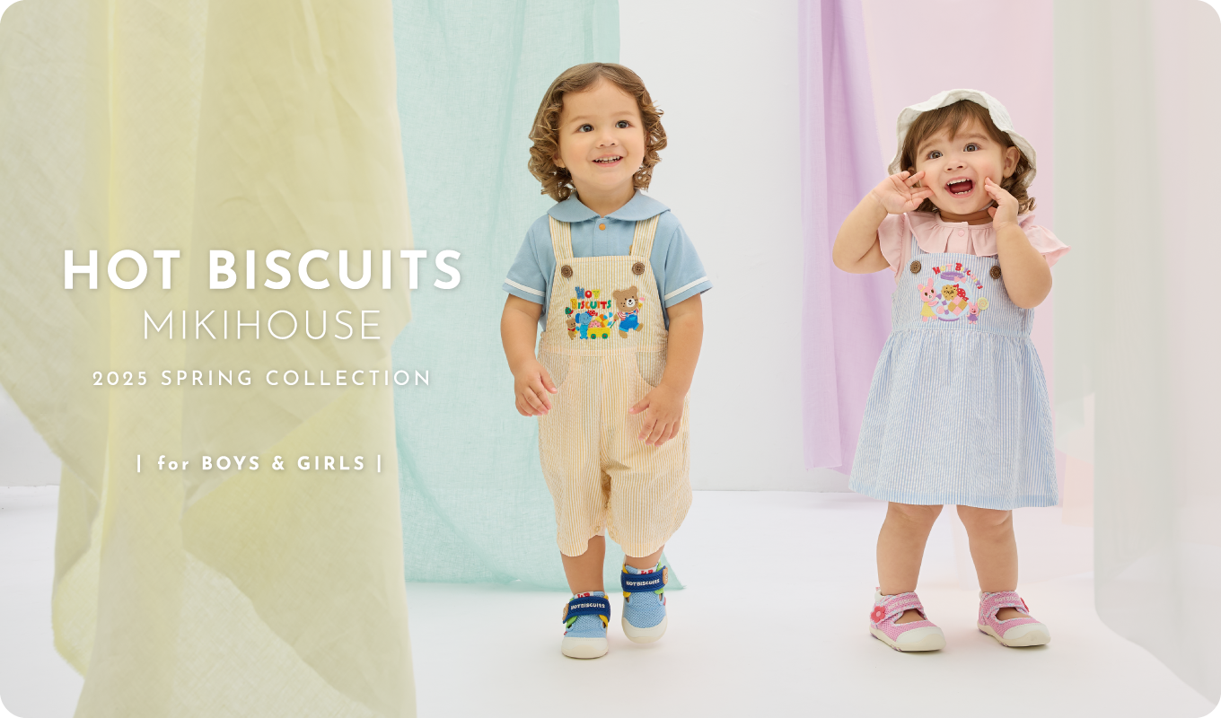 HOT BISCUITS MIKIHOUSE 2025 SPRING COLLECTION