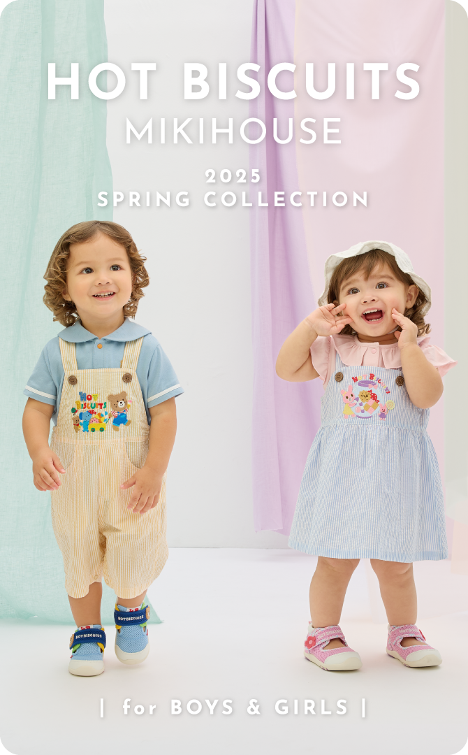 HOT BISCUITS MIKIHOUSE 2025 SPRING COLLECTION